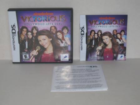 Victorious Hollywood Arts Debut (CASE & MANUAL ONLY) - DS